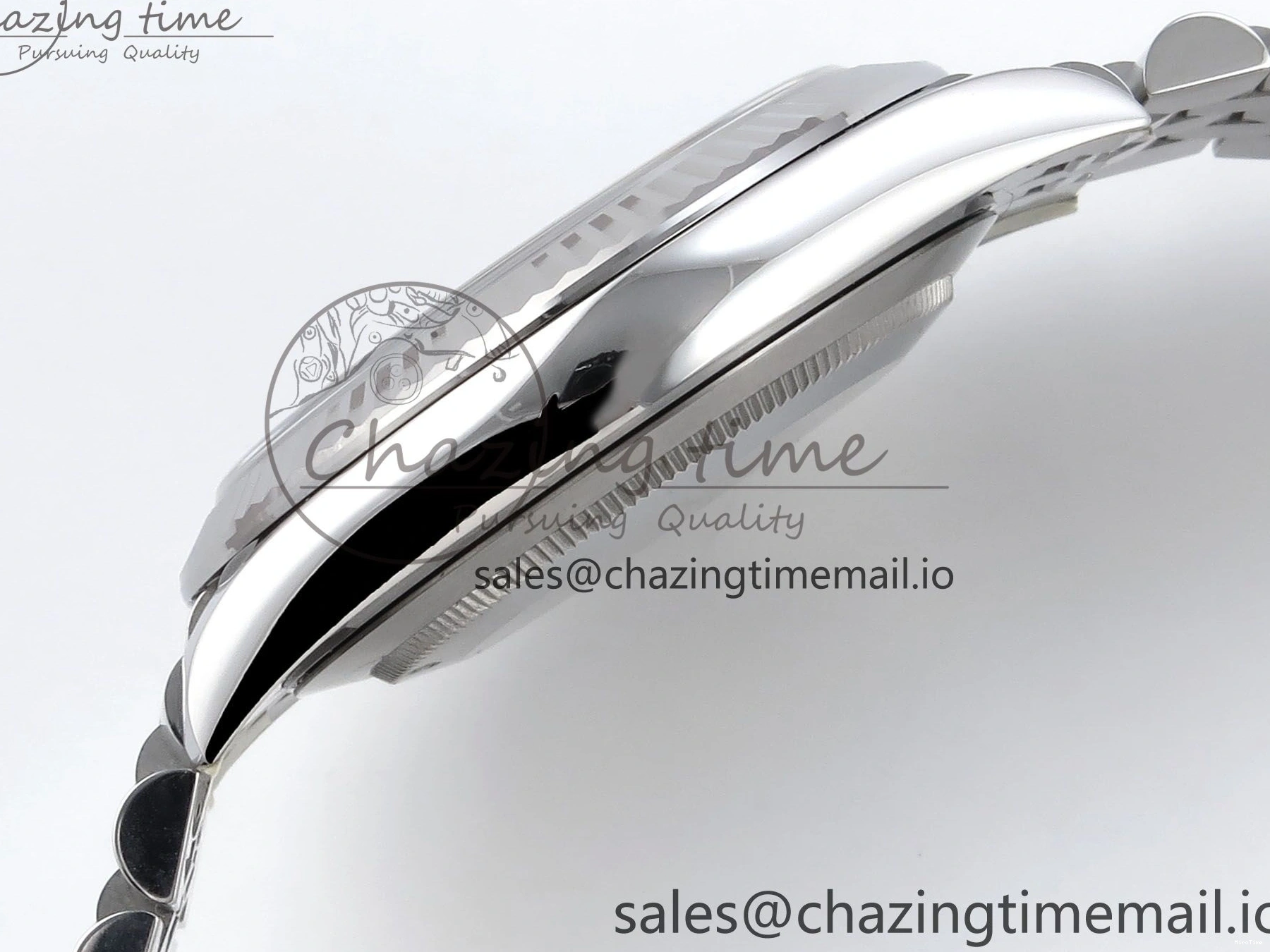 MiroTime 0320 DateJust 126334 41mm Clean 1:1 Best Edition 904L Steel Gray Stick Dial on Jubilee Bracelet VR TravelReady 895